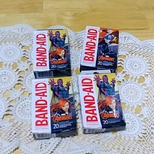 Marvel Avengers Band-Aid Adhesive Bandages - 4 Boxes